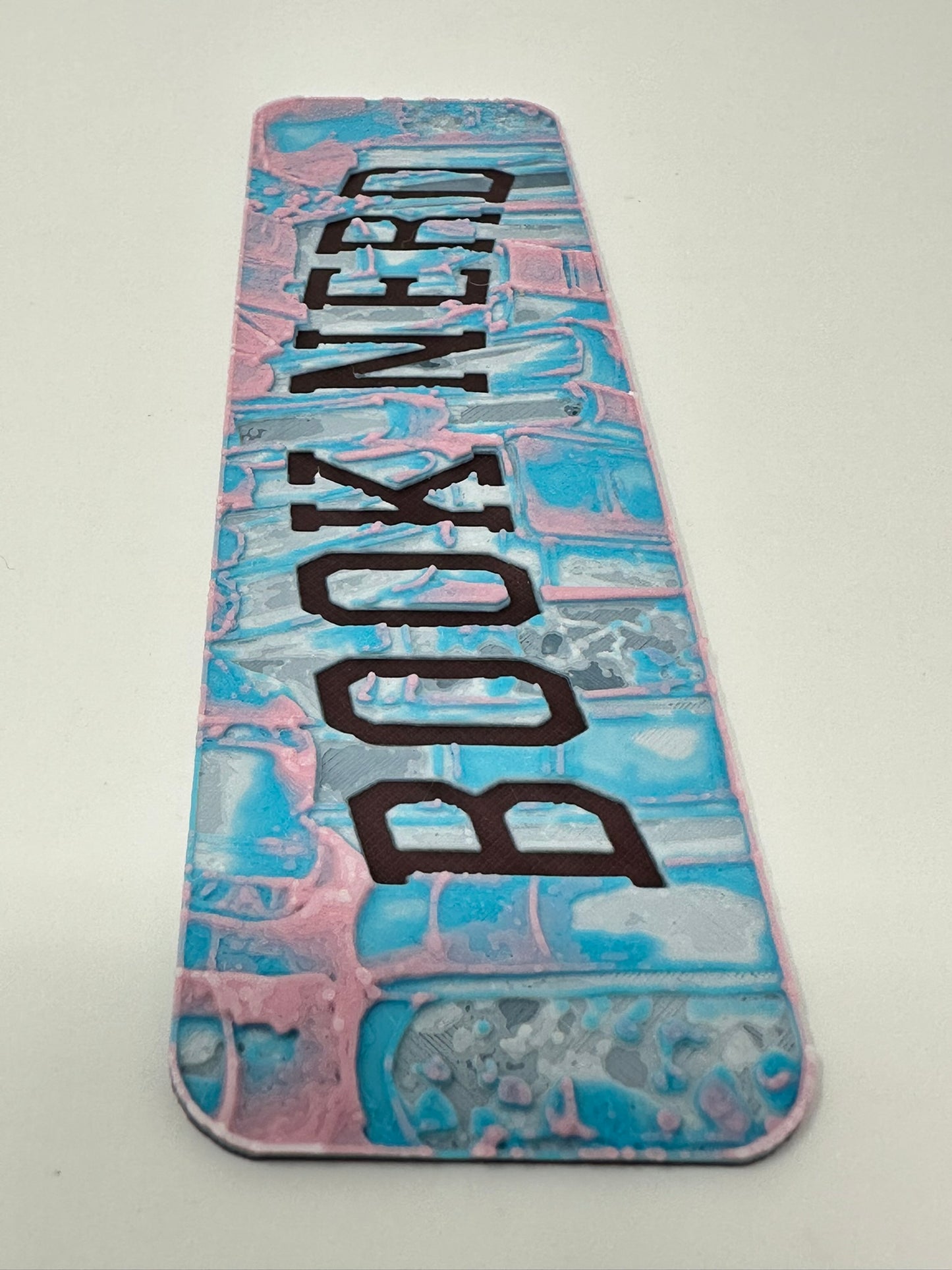 3D Printed Book Nerd Bookmark