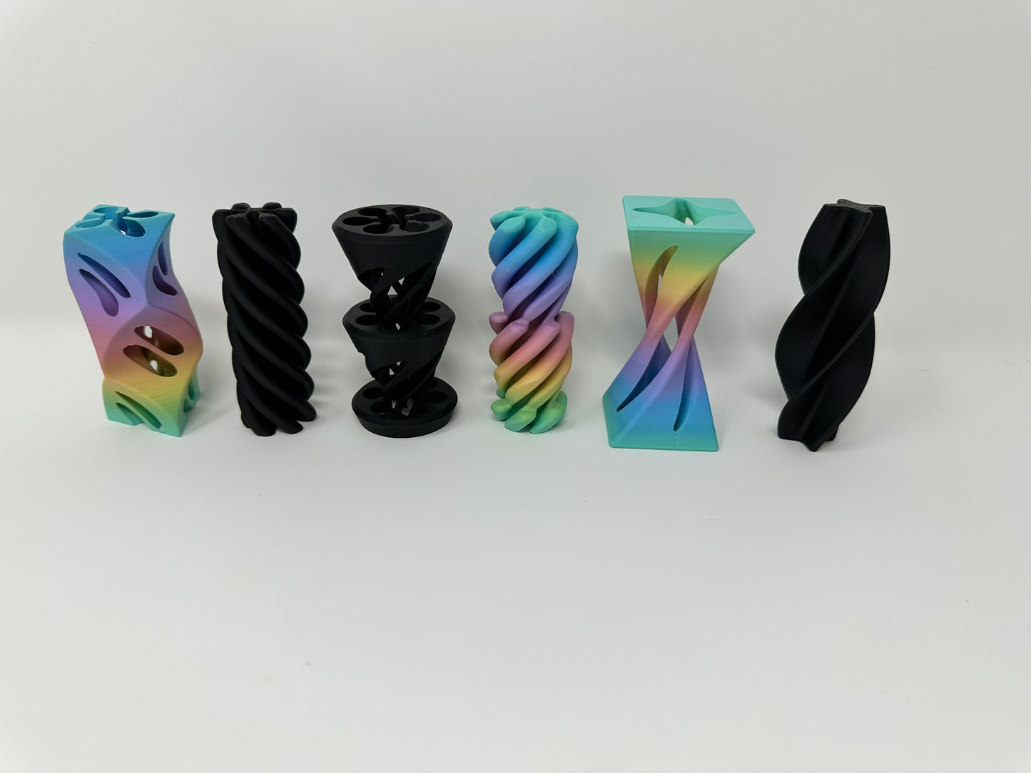 Geometric Helix Fidgets