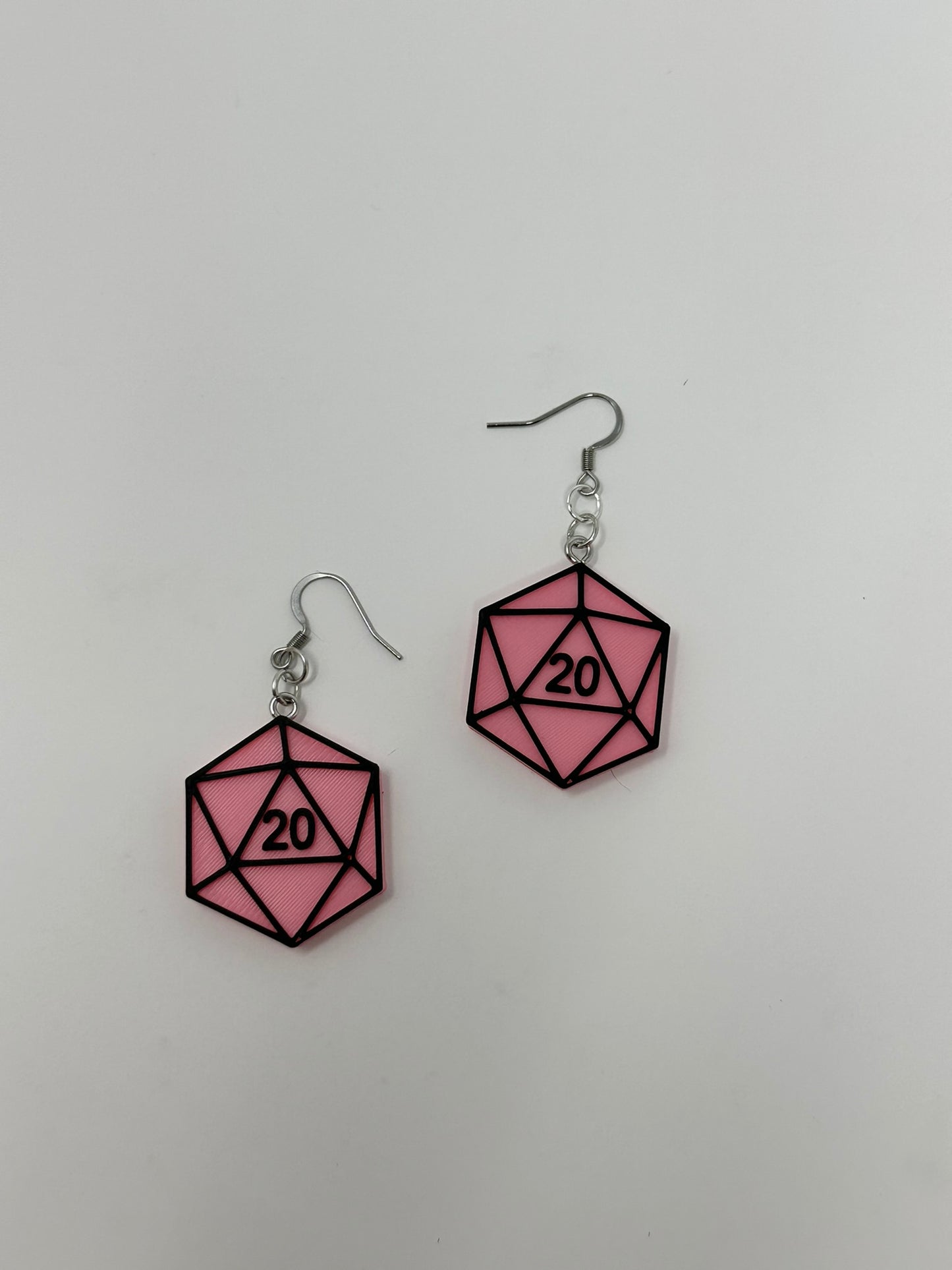 D20 Dangle Earrings