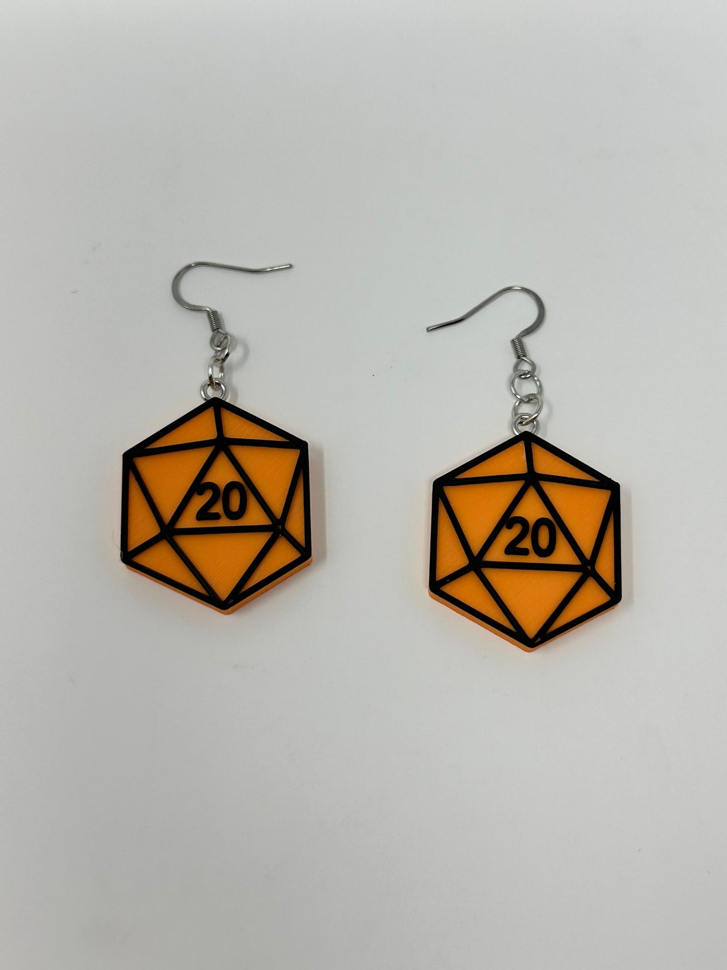 D20 Dangle Earrings