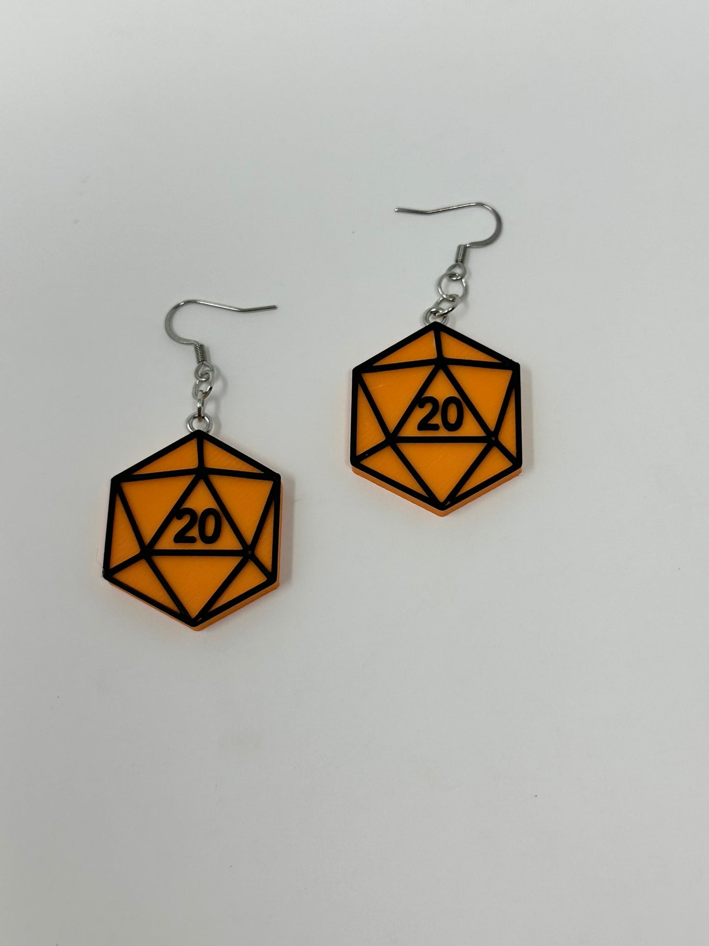 D20 Dangle Earrings