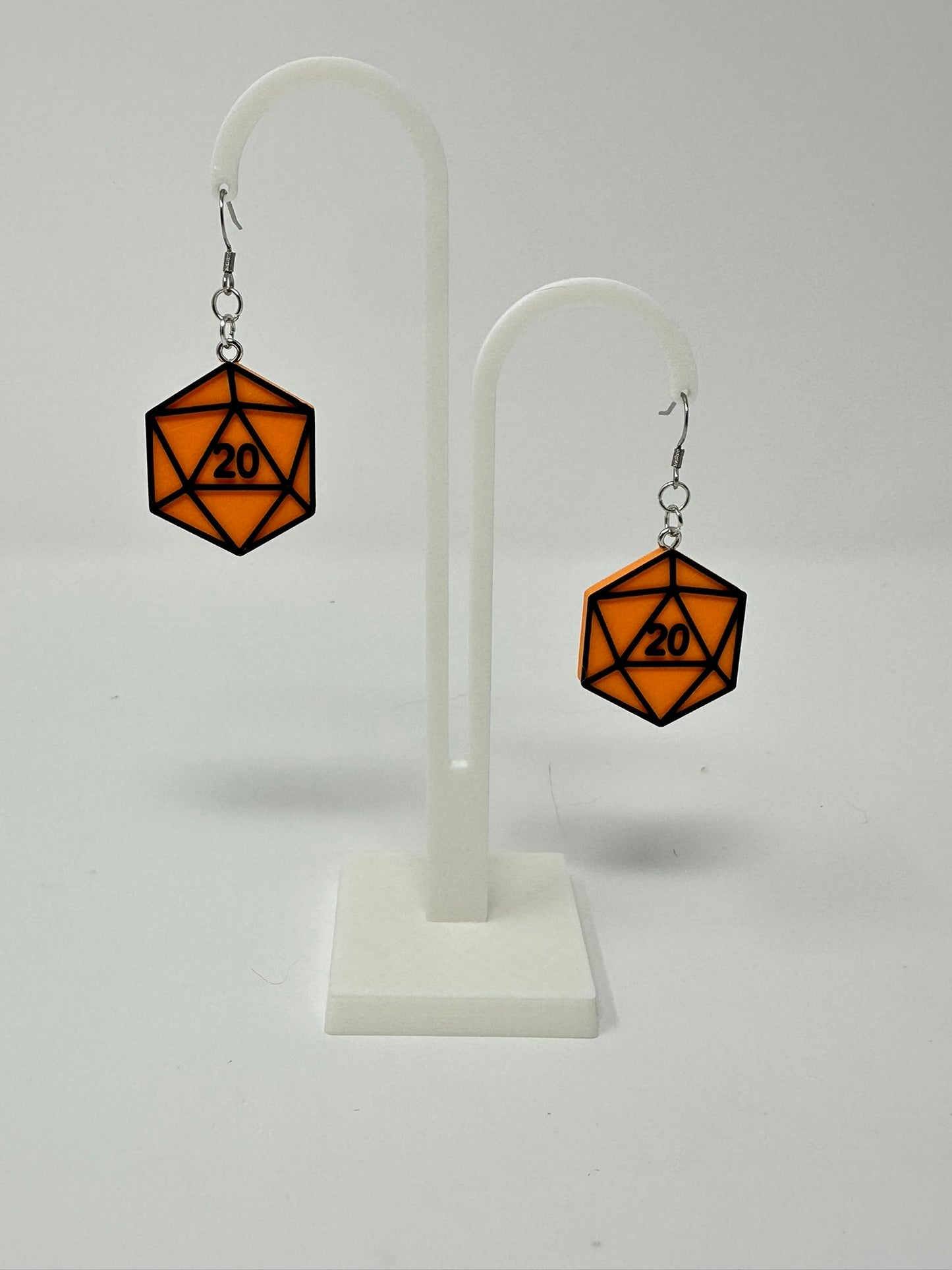 D20 Dangle Earrings