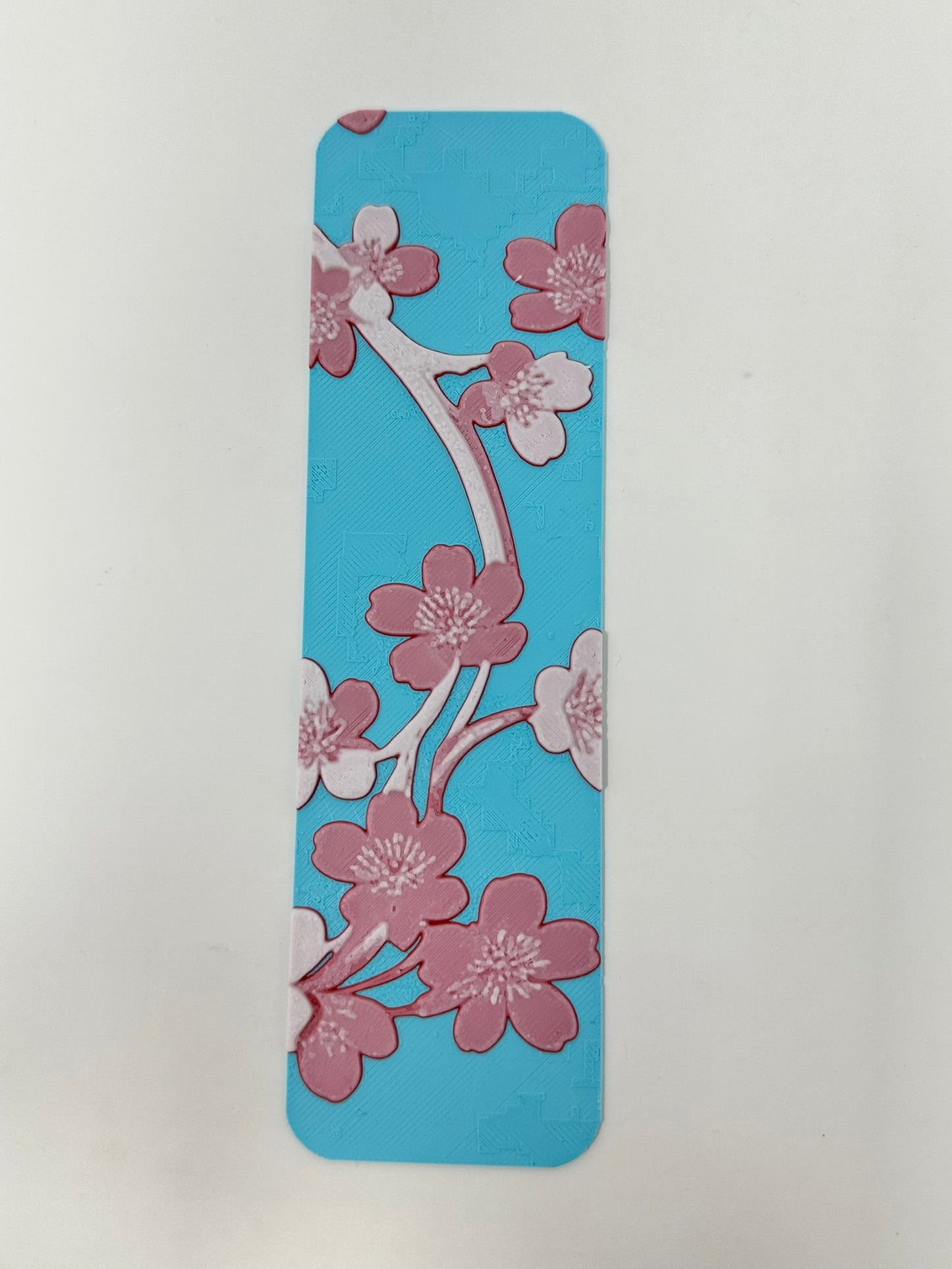 3D Printed Cherry Blossom Bookmark