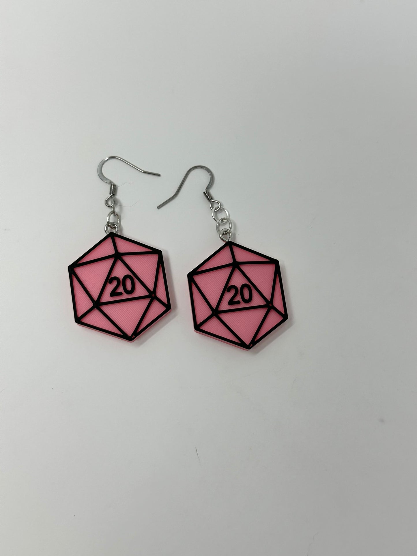 D20 Dangle Earrings