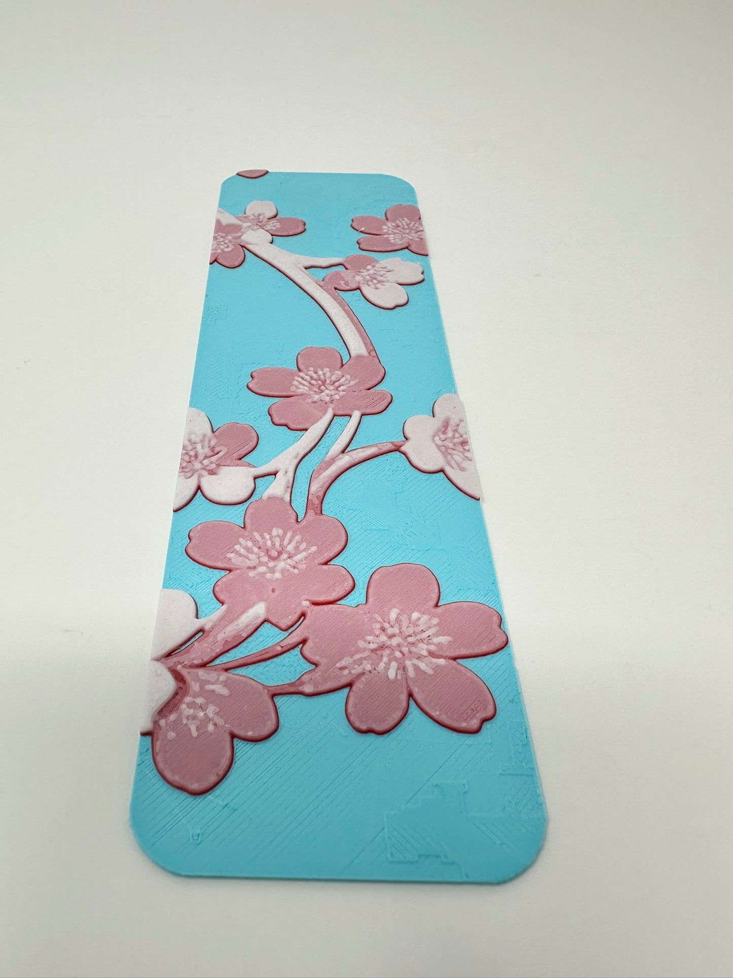 3D Printed Cherry Blossom Bookmark