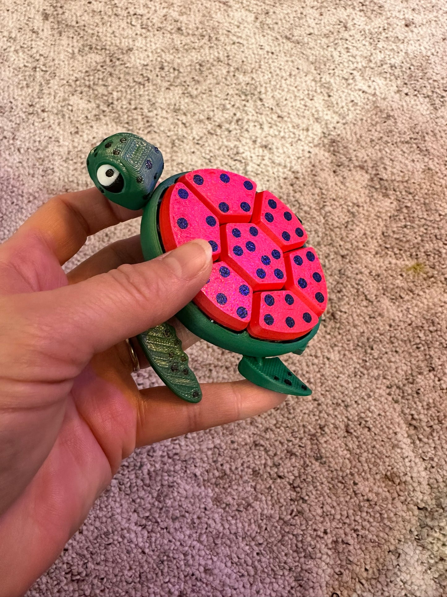 Fruit Turtle Multi Clicker Fidget